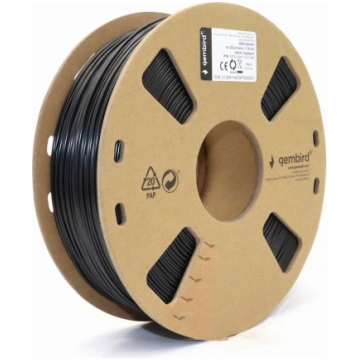 Gembird Gembird Filament Asa Melns 1.75mm 1kg