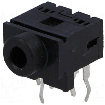 Socket | Jack 3,5mm | female | stereo | with on/of