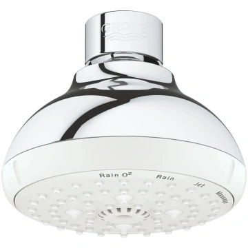 Grohe Tempesta New - Dušas galva, 4 strūklas, hrom