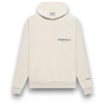 Fear of God Essentials Hoodie Light Oatmeal - XL /