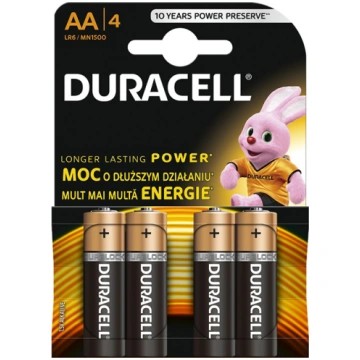 Baterija DURACELL Basic AA, LR06 4 gab./iepak. - 2