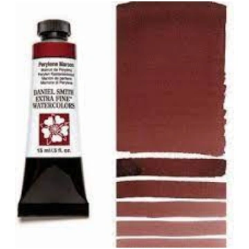 Akvareļkrāsa Daniel Smith 15 ml; Perylene Maroon ,
