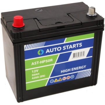 AUTO STARTS HIGH POWER JIS 12V 50Ah 420A (EN) 238x