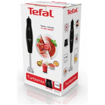 Tefal rokas blenderis Turbomix 350W, melns/nerūsēj
