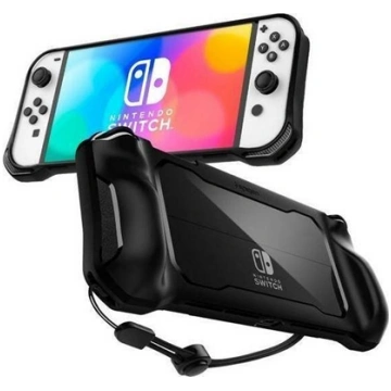 Spigen Rugged Armor Nintendo Switch Oled czarny/ma