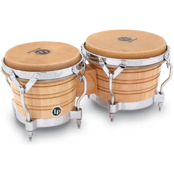 Bongo Generation II Wood Natural Latin Percussion 
