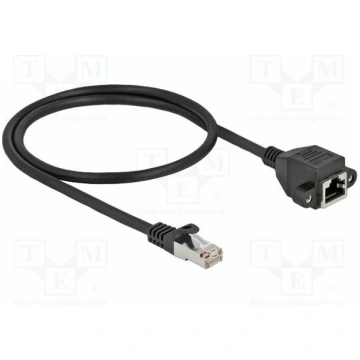 Extender Ethernet; S/FTP; Cat 6a; RJ45 socket,RJ45