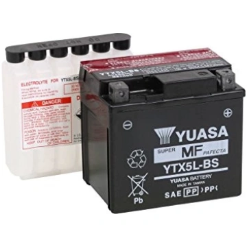YUASA akumulators YTX5L-BS