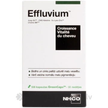 Effluvium matu veselībai, 168 kapsulas