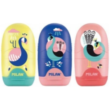 Zīmuļu asināmais PEACOCK ar dzēšgumiju MIL08884 84