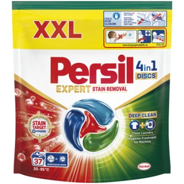Kapsulas mazgāšanai Persil STAIN REMOVAL, 37 gab