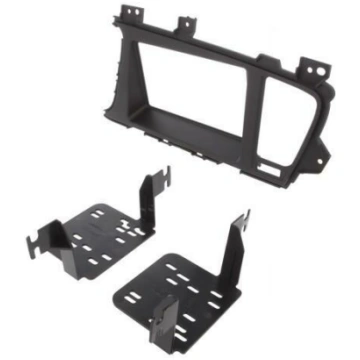 Radio frame; Kia; 2 DIN; matt black | RAM-40.757 |