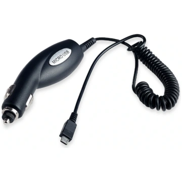 ATX Auto Lādētājs 12V 24V 1A + Micro USB kabelis M