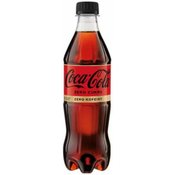 B/a gāzēts dzēriens Coca Cola Zero Cof Free 0.5l