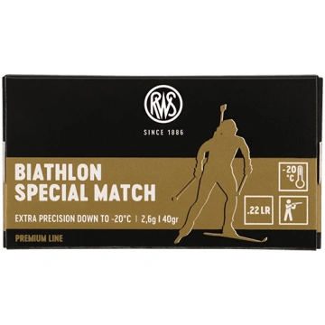 Patronas RWS 22LR Biathlon Special Match 2.60g