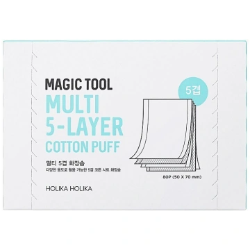 HOLIKA HOLIKA Magic Tool Multi 5-Layer Cotton Puff