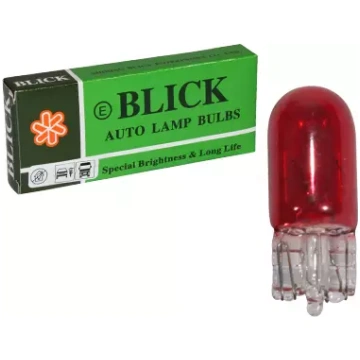 Spuldze 12V 5W sarkana BLICK
