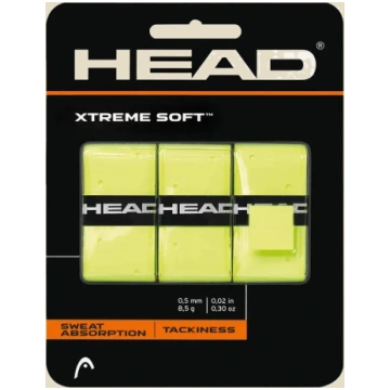 Overgripi Head Xtreme Soft neona zaļi - 3 gab