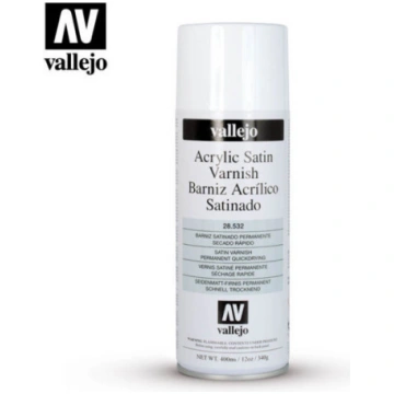 Vallejo 28532 - Acrylic Satin Spray Varnish 400ml