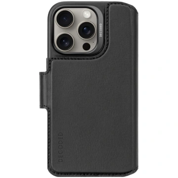 Decoded DECODED Leather Wallet Case for iPhone 16 