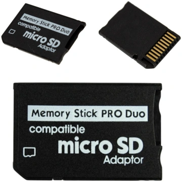 Riff Memory Stick Pro Duo uz MicroSD SDHC TF karte