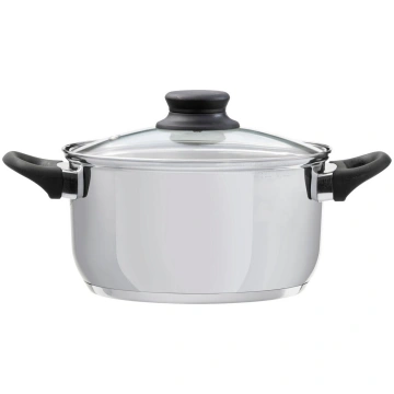Katls Domotti Lima, Ø18 cm, 2.5 l, sudraba krās