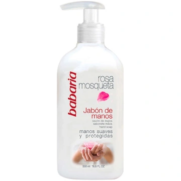 BABARIA ROSA MOSQUETA JABON DE MANOS JABON DE MANO