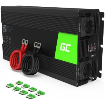 Green Cell INV25 power adapter/inverter Auto 1500 
