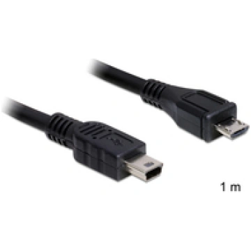 Delock micro USB - mini USB 1.0m ( 83177 ) USB kab