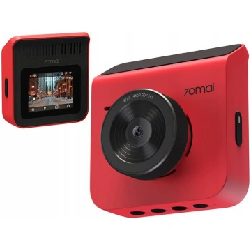 Video recorder 70MAI Dash Cam A400 Red + Rear came