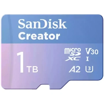 Zibatmiņa SanDisk 1TB MicroSDXC UHS-I Class 10 Cre