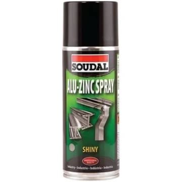 Šķidrais cinks ar alumīniju 400ml Soudal ALU-ZINC 