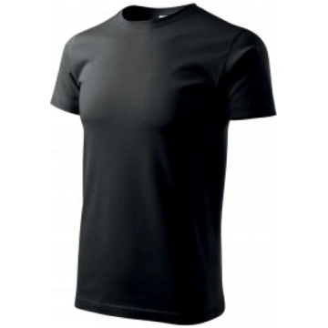T-krekls melns XL 129 Basic vīr. Malfini 84142