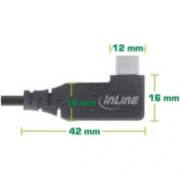 InLine InLine® USB4 kabelis. USB Type-C. no vienas