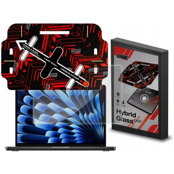 Ekrāna aizsargs GrizzGlass HybridGlass Easy priekš