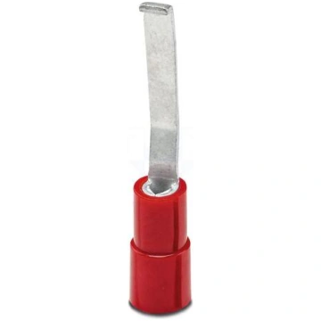 Tip: wire pin | red | Type: insulated | Mat: PA | 