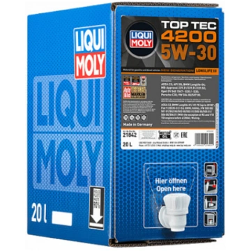 Motoreļļa LIQUI MOLY Top Tec 4200 5W-30 New Genera