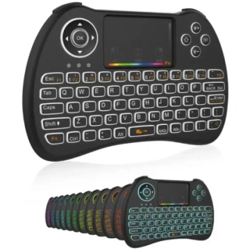 Fusion Accessories Compact wireless keyboard with 