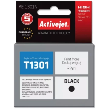 Tintes kasetne ActiveJet AE-1301N saderīga ar Epso