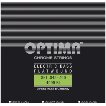 E-Bass Strings Chrome Strings Flat Wound medium sc
