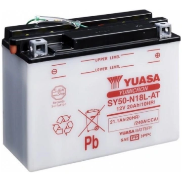 SY50-N18L-ATN 12V 20Ah 240A (EN) Yuasa Motorradbat