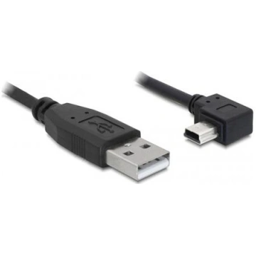 Delock USB Cable A - Mini-B St/St 0.50m 90° 82680