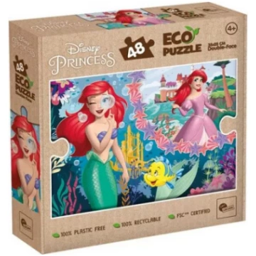 Puzle Lisciani Disney Princess, 50 cm x 70 cm, 48 