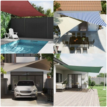 Āra saulessargs 3 x 3 m 100% poliestera oksforda