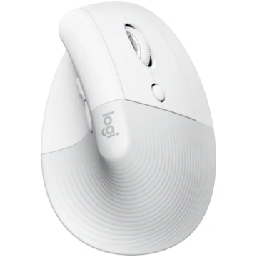 Logitech Lift Vertical Ergonomic Mouse (White)