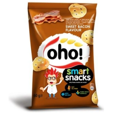 Čipsi Oho ar bekona garšu 60g (450-22890)