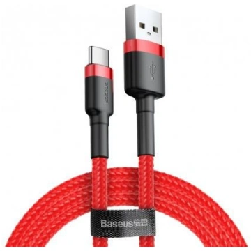 Kabelis Baseus Baseus Cafule cable USB-C 2A 2m (Re