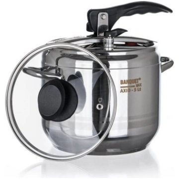 Banquet spiediena katls Axio ar vāku, 5 l
