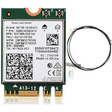 AX210NGW WiFi karte trīsjoslu bezvadu modulis port