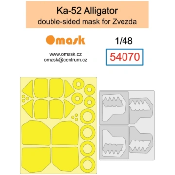Kamov Ka-52 Alligator - Double Sided Mask (for Zve